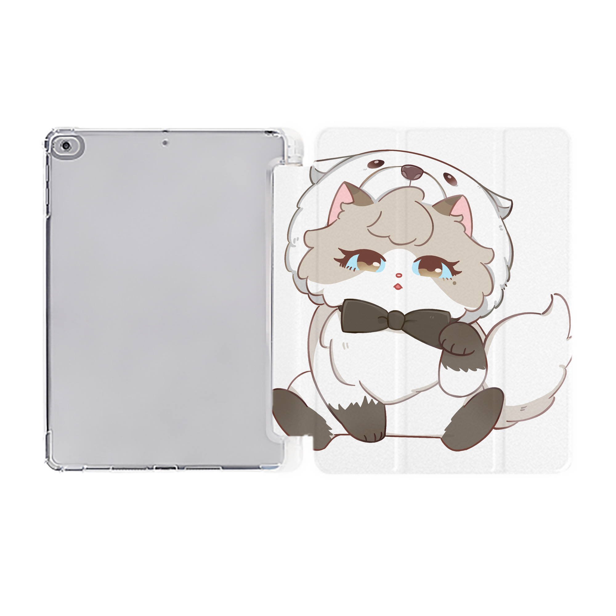 （画像用） SPY×FAMILY间谍家家酒 IPad ケース ペン収納付き 三つ折りスタンド PUレザー×シリコン 対応機種9.5/10.5/10.9インチ